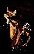 Artemisia  Gentileschi Judith Maidservant DIA France oil painting artist
